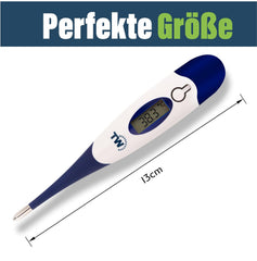 THERMOMETER WORLD digitalni veterinarski termometer za hišne živali z upogljivo sondo