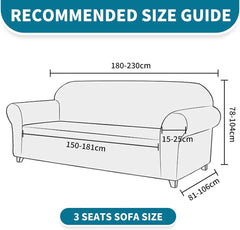 YSTELLAA pralna raztegljiva prevleka za trosed - 183–234 cm