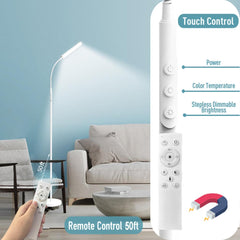 YIKUNENG Talna LED svetilka z nastavljivo svetlostjo