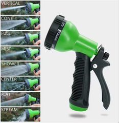 WESEN raztegljiva vrtna cev z 8-funkcijsko pršilno pištolo in priključki – 30 m