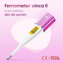 FEMOMETER Basalni termometer za plodnost in ovulacijo