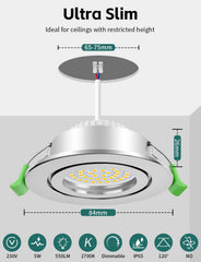 6x KYOTECH LED vgradni reflektor