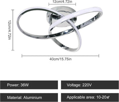 COMELY 40 cm LED stropna svetilka