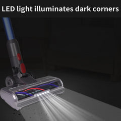 FEVORCS nadomestna talna krtača z LED osvetlitvijo za Dyson V7 V8 V10 V11 V15 SV18