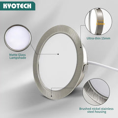 KYOTECH vgradna LED luč 230 V G4, 4 W, 4000 K nevtralna bela