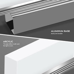 KINGWEN 8 W LED svetilka za ogledalo - 40 cm