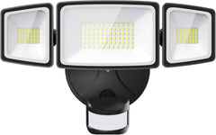 50 W 3-Glavni LED reflektor s senzorjem gibanja - 5000 lm