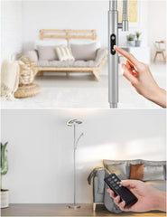 ANTEN talna LED svetilka z bralno svetilko in daljinskim upravljalnikom