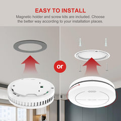 Detektor dima za dom z 10-letna baterijo - set 5 kosov