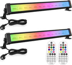 2x MEIKEE 42 W RGB LED reflektor z daljinskim upravljalnikom