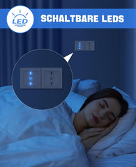 ALLEVOI pametna stikala za rolete WiFi z LED osvetlitvijo