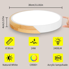 KAMBO LED stropna svetilka 30cm