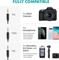 MOVO usmerjeni video mikrofon za telefone in kamere
