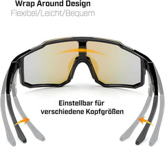 FEISEDY športna sončna očala z UV400 zaščito