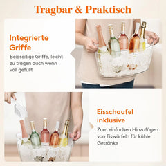2x LIFEWIT 6,5 l hladilna posoda za pijačo
