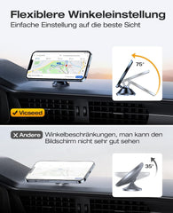 VICSEED Magnetno Avtomobilsko Držalo za Telefon s 360° Rotacijo