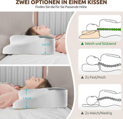 Ortopedski vzglavnik iz spominske pene – za vse spalne položaje