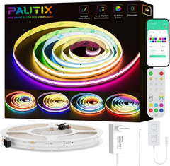 PAUTIX 5 m WiFi RGBIC COB LED trak