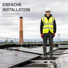 30 m podaljšek za solarne panele in polnilni regulator - 1500 V