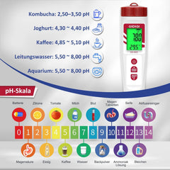 GIDIGI merilnik H2, pH, ORP in temperature vode