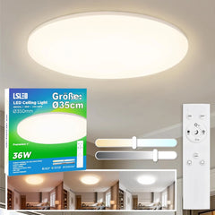 L5L3D 35 cm LED stropna svetilka z daljincem