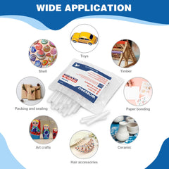 WORKPRO Komplet 100 Univerzalnih Lepilnih Palčk Za Vročo Pištolo