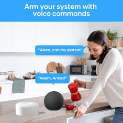 AGSHOME brezžični pametni WiFi alarmni sistem za dom - 8-delni komplet