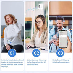 DAYTEE SOS klicni sistem WiFi Tuya s sprejemnikom
