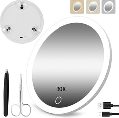 JJHXR povečevalno ogledalo z LED osvetlitvijo