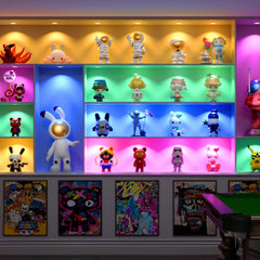 8x AIBOO RGB LED Pametnih Vgradnih Svetilk z Aplikacijo