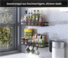 2x COUWILSON stenski organizator za začimbe 40cm