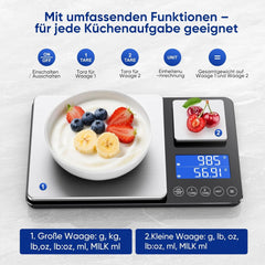 KUAIVO digitalna kuhinjska tehtnica 15 kg / 0,01 g