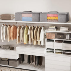 LIFEWIT komplet 3 velikih shranjevalnih vreč z ročaji - 70 × 30 × 50 cm, 105 L