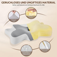 Ortopedski vzglavnik iz spominske pene – za vse spalne položaje