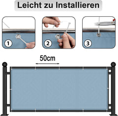 AXT SHADE balkonska zaščitna ponjava 90×500cm