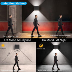 Klighten LED Stenska Svetilka S Senzorjem Gibanja