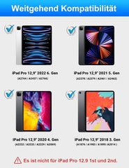 Osvetljena tipkovnica Magic Keyboard za iPad Pro 12.9 (3.–6. generacija), z lebdečim stojalom in sledilno ploščico