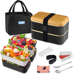 HOLIPOT 2-nivojska bento škatla za malico 3200ml