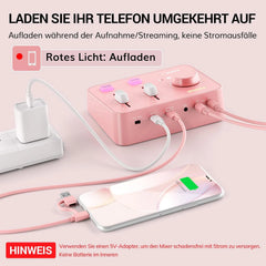 TONOR podcast mikrofon set z avdio vmesnikom