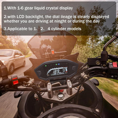 Geloo univerzalni merilnik hitrosti za motorna kolesa z nosilcem