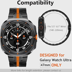 FULLIFE titanov pašček za Galaxy Watch Ultra 47 mm