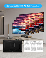 WHYFONE stenski nosilec za TV od 32 do 70" z dolgim 650 mm izvlečnim krakom