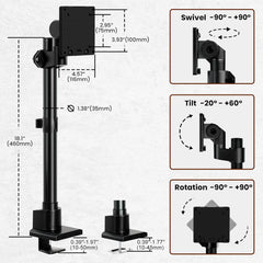PUTILSEN MOUNT Nosilec za Monitor do 27 kg, 24"–57" z nastavljivo višino
