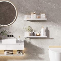 LOFTPLUS akrilna stenska polica brez vrtanja - komplet 2 kos