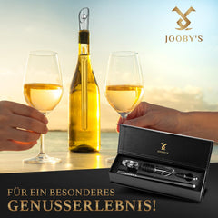 JOOBY’S paličica za hlajenje vina z izlivnikom - komplet 3-delni