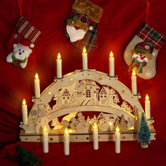 FREEPOWER Komplet 20 LED božičnih svečk z daljinskim upravljalnikom