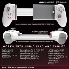 MEGADREAM USB-C Gaming Krmilnik za Tablice