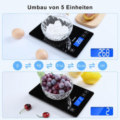 DRCOWU digitalna kuhinjska tehtnica 15kg