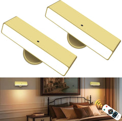2x TOOWELL brezžična LED stenska svetilka