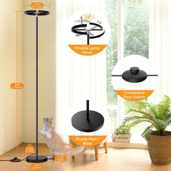 SIBRILLE vrtljiva talna svetilka z 3 barvnimi temperaturami in nočnim načinom